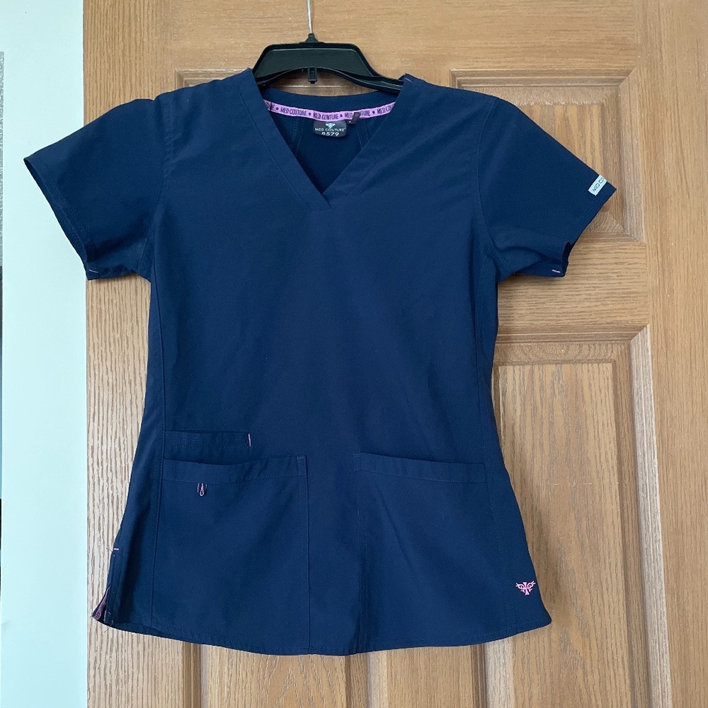Scrubs Navy Blue Med-Couture